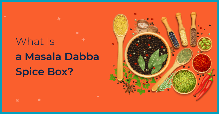 What is a masala dabba spice box?
